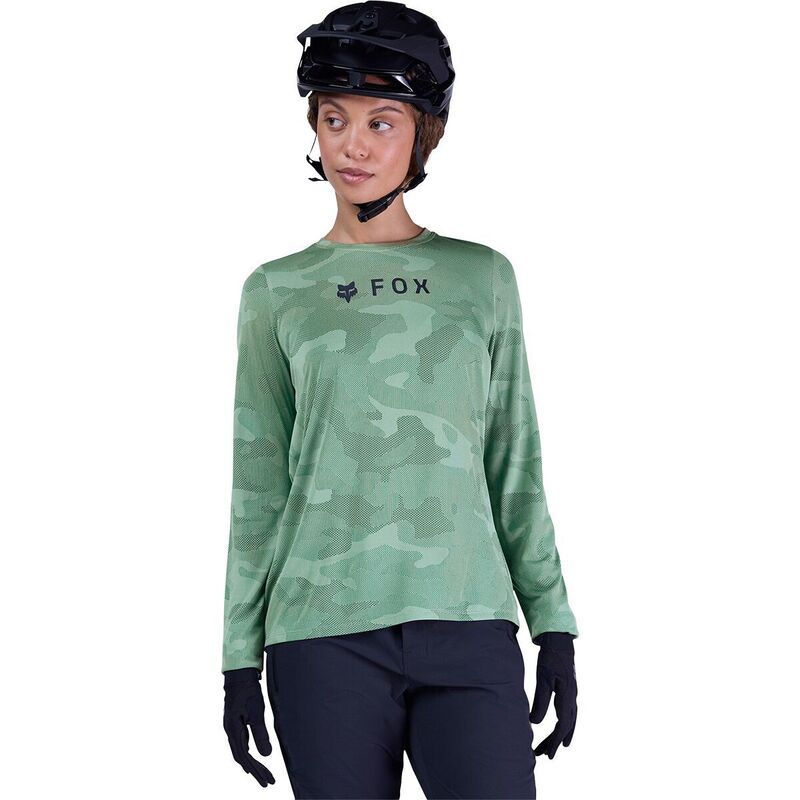 フォックスレーシング レディース トップス シャツ ジャージー 長袖 Fox Racing Ranger Tru Dri LongSleeve Jersey Womens Pine