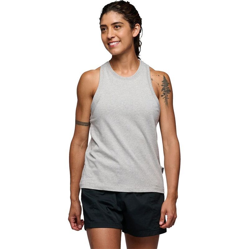 ブラックダイヤモンド レディース トップス タンクトップ Black Diamond Project Muscle Tank Top Womens Nickel Heather ヘザー