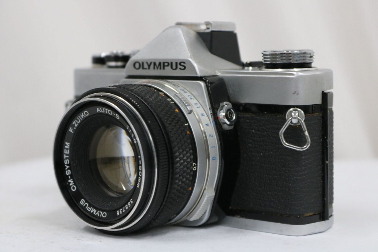 【訳あり品】 オリンパス Olympus OM-1 F.ZUIKO AUTO-S 50mm F1.8 ボディレンズセット e14249