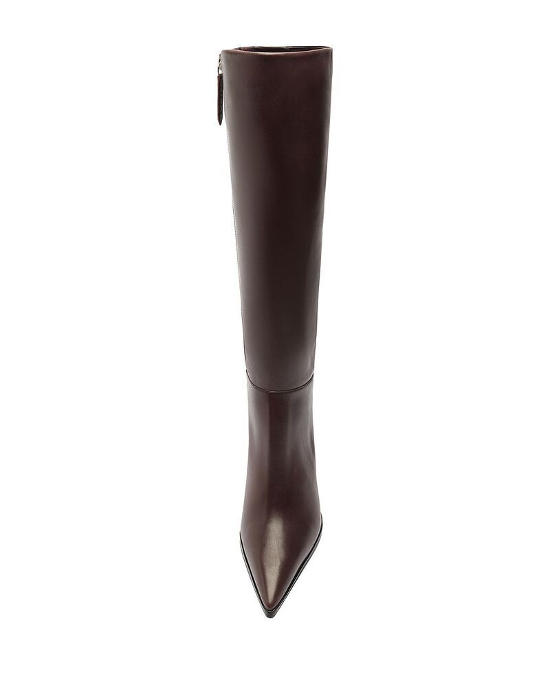 シュッツ レディース シューズ ブーツ・レインブーツ ヒール SCHUTZ Womens Mikki Up Block Heel Boots Dark Chocolate チョコレート