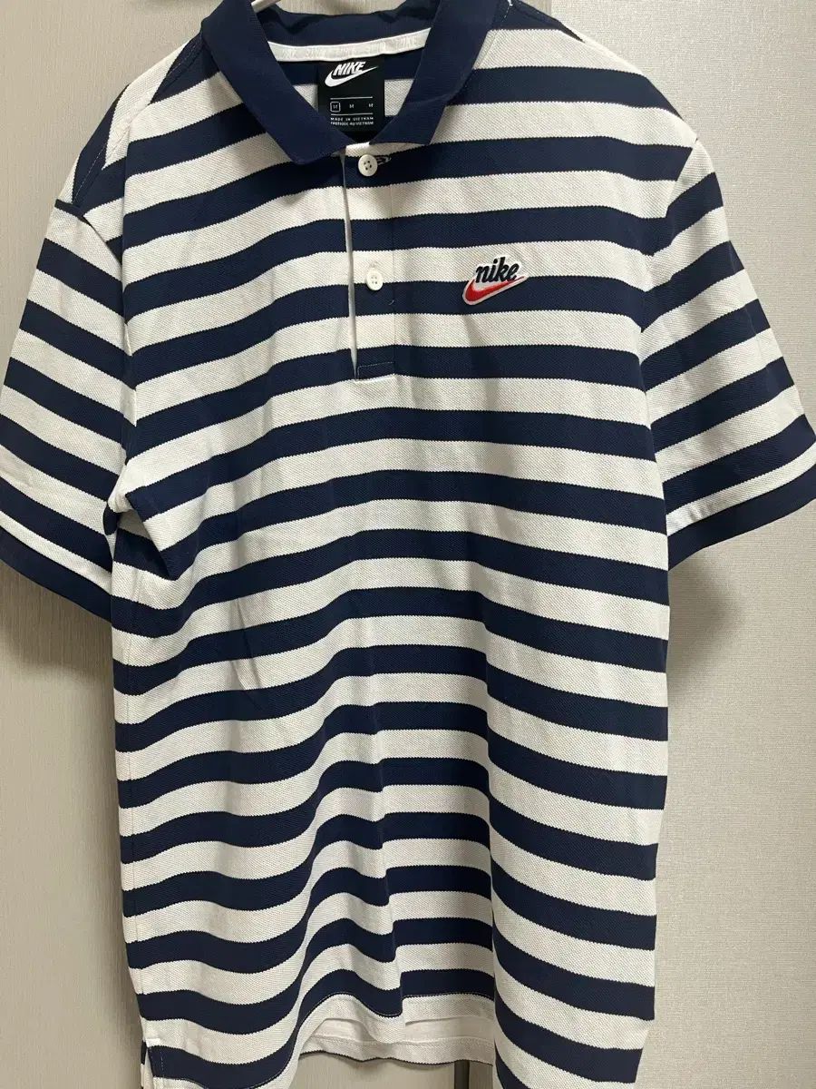 ナイキ ストライプ カラーTシャツ M