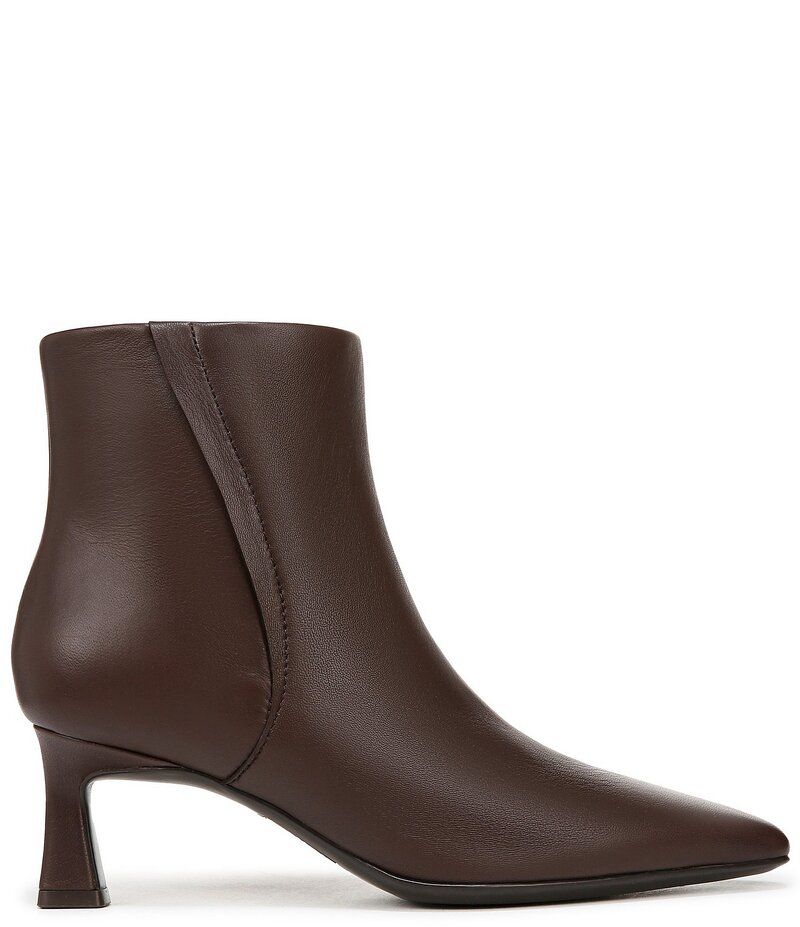 ナチュライザー レディース シューズ ブーツ・レインブーツ レザー Naturalizer Deesha Leather Booties Dark Brown ブラウン
