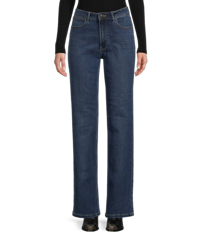 ラングラー レディース ボトムス デニムパンツ ストレート ジーンズ WranglerR High Rise Straight Leg Jeans Hudson