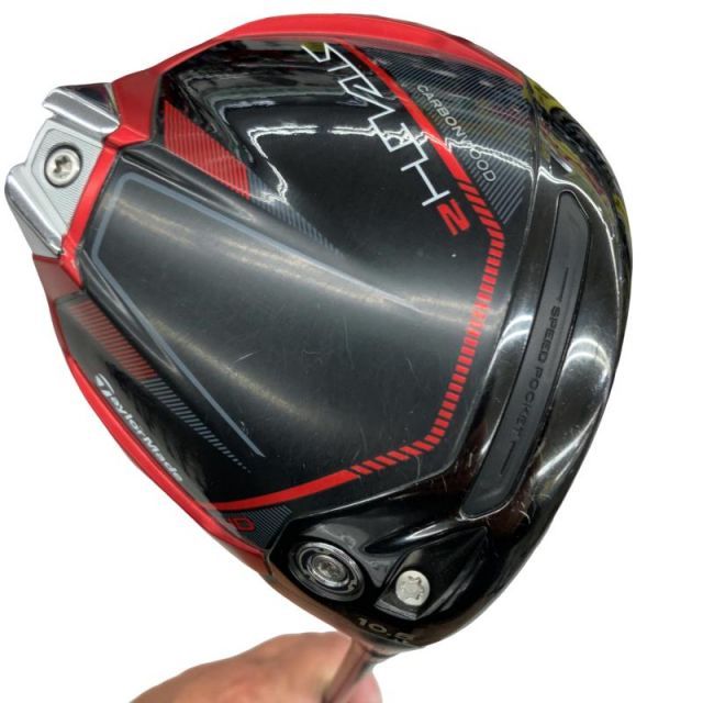 【中古】 テーラーメイド STEALTH2 HD 10.5° ドライバー DR TENSEI RED TM50(STEALTH DR) (フレックスS) メンズ 男性用 右利き 右用 Cランク ゴルフクラブ