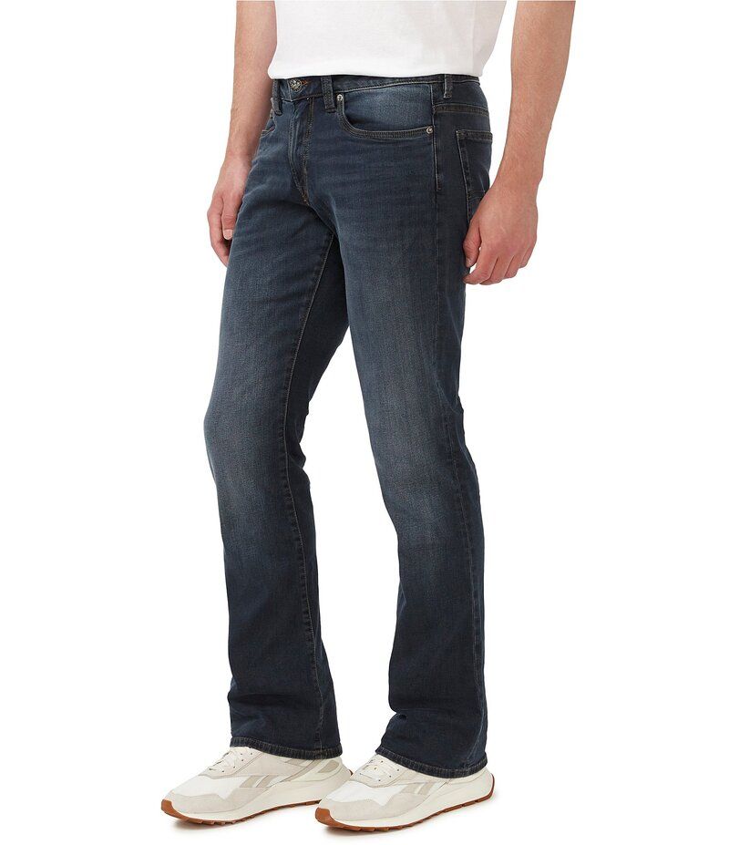 バッファロー・デイビッド・ビトン メンズ ボトムス デニムパンツ ブーツカット デニム ブーツ ジーンズ Buffalo David Bitton Slim Bootcut Sanded Stretc
