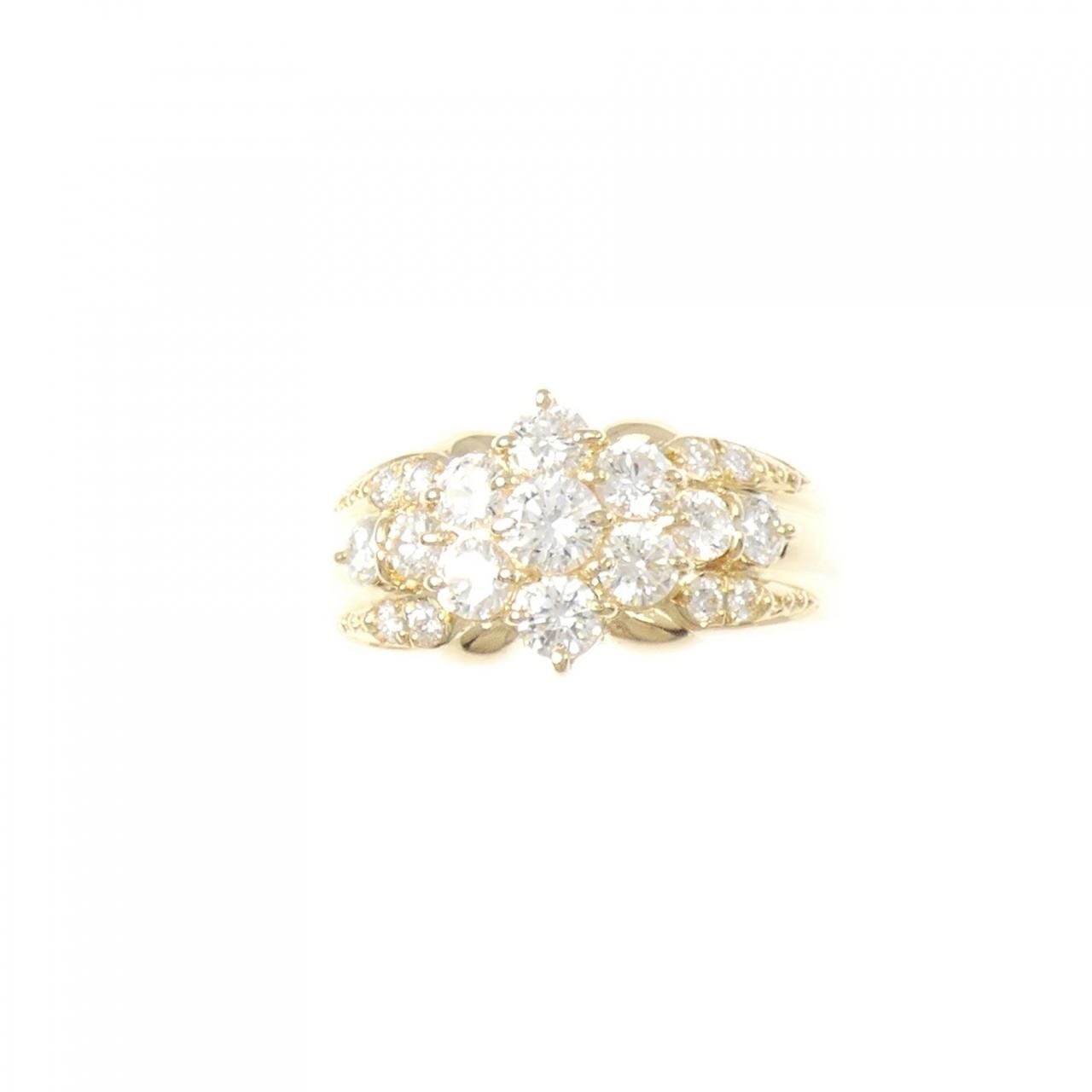 K18YG ダイヤモンド リング 1.00CT