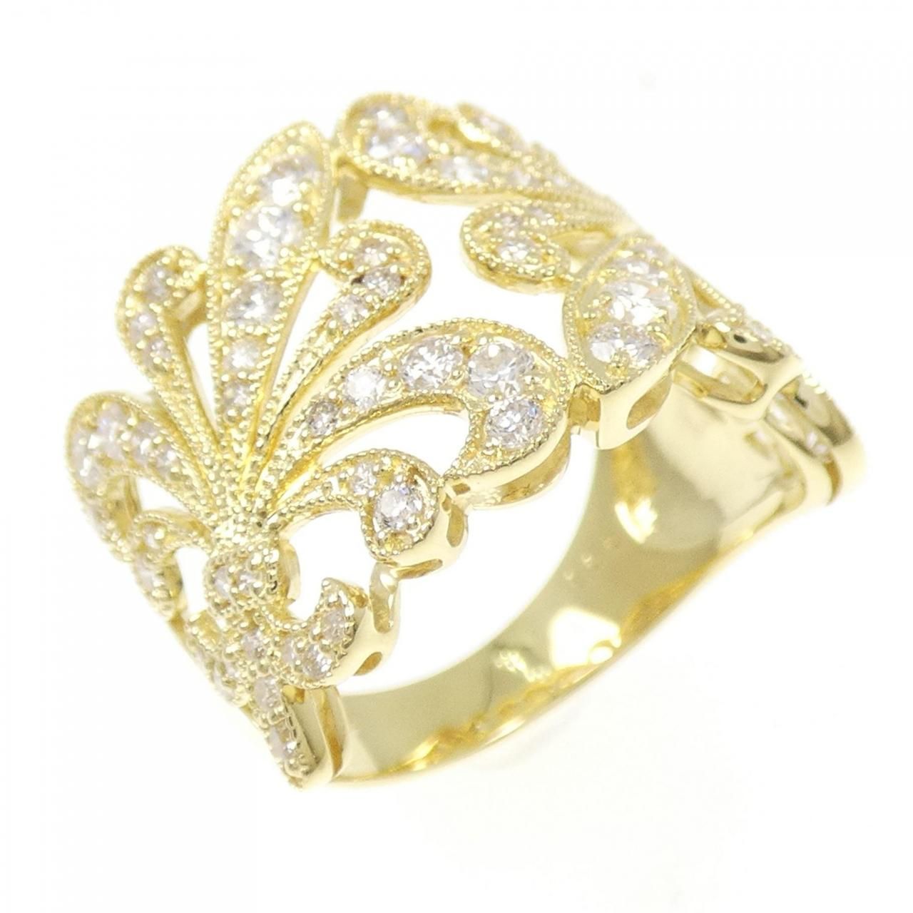K18YG ダイヤモンド リング 1.00CT