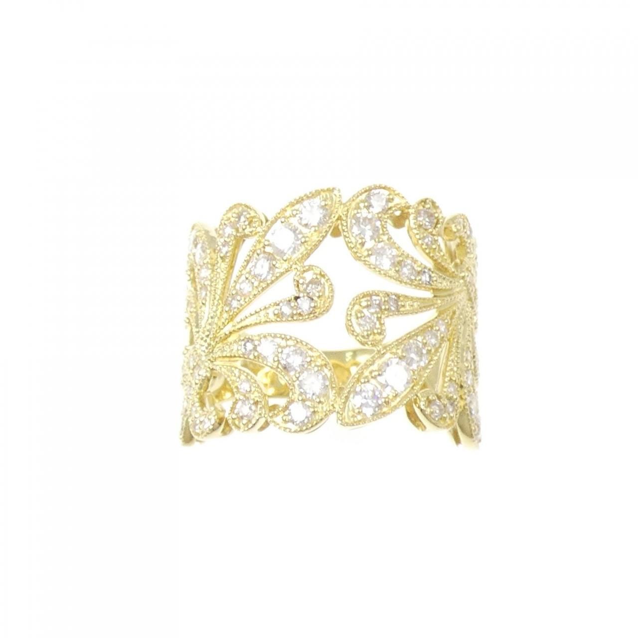 K18YG ダイヤモンド リング 1.00CT