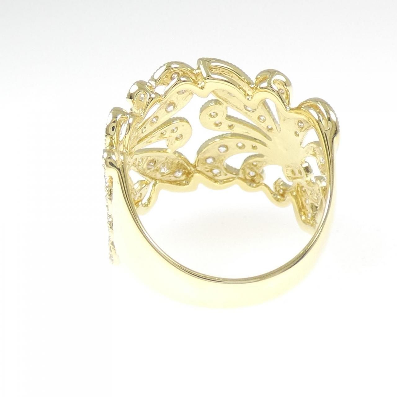 K18YG ダイヤモンド リング 1.00CT