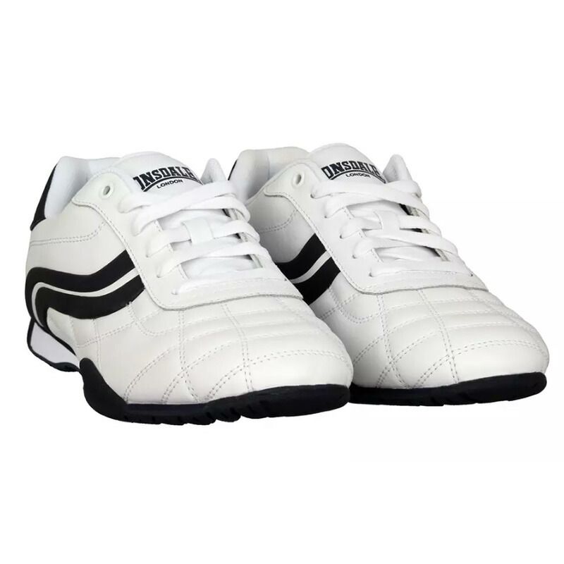 ロンズデール メンズ シューズ スニーカー Lonsdale Camden Mens Trainers WhiteNavy ホワイト