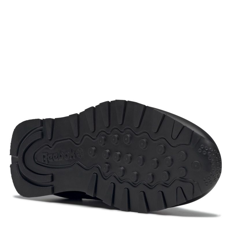 リーボック メンズ シューズ スニーカー レザー Reebok Classic Leather Mens Trainers Black ブラック