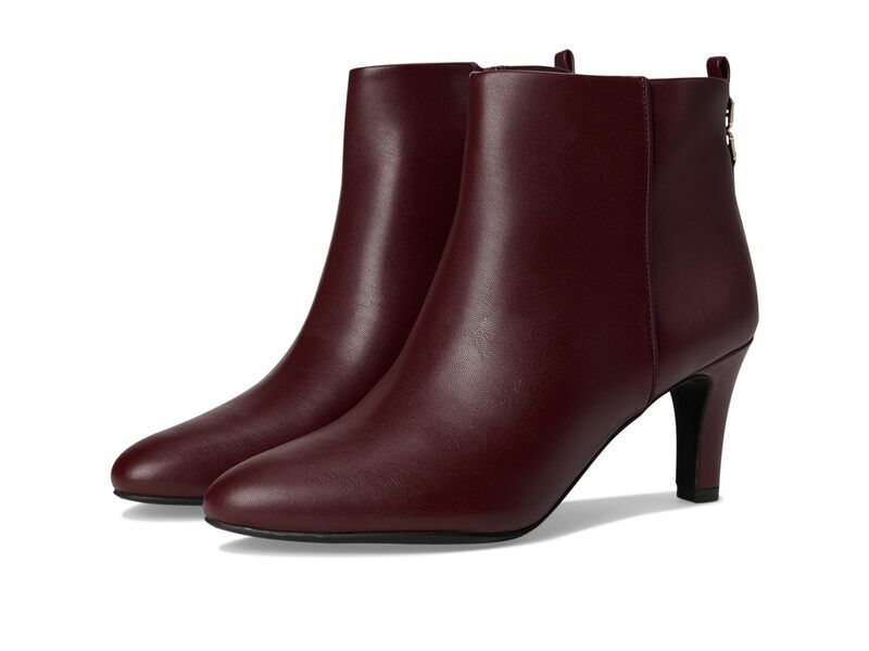 ライフストライド レディース シューズ ブーツ・レインブーツ LifeStride Glow Zip Short Boots California Wine Red レッド