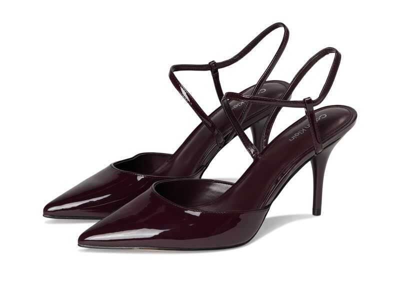 カルバンクライン レディース シューズ ブーツ・レインブーツ Calvin Klein Cordera Dark Red Patent レッド 18,855円