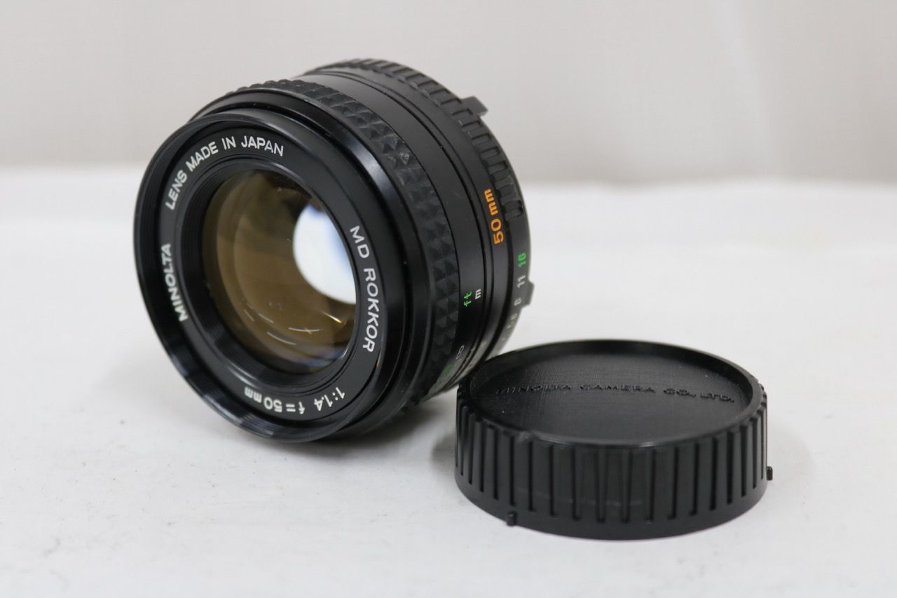 【返品保証】 ミノルタ Minolta MD ROKKOR 50mm F1.4 レンズ e14264