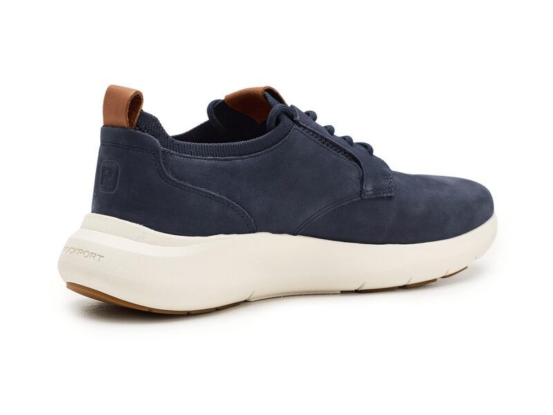 ロックポート メンズ シューズ スニーカー Rockport Jonston Dark Blue Leath ブルー