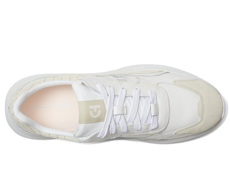 コールハーン レディース シューズ スニーカー Cole Haan Grandpro Eleeana Runners White LeatherS ホワイト - サムネイル