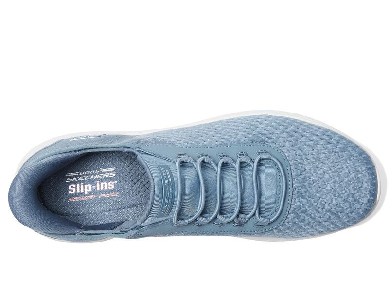 スケッチャーズ レディース シューズ スニーカー BOBS from SKECHERS Bobsquad Chaos In Color Hands Free SlipInslate スレート