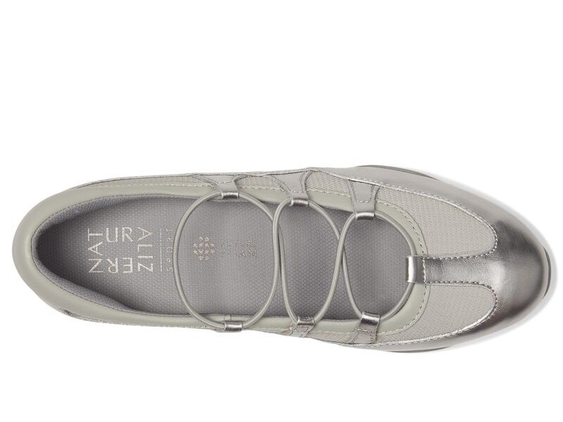 ナチュライザー レディース シューズ ヒール トール Naturalizer Tallulah Pewter Grey LeatherMesh グレー