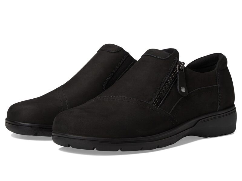 ロックポート レディース シューズ ブーツ・レインブーツ Rockport Hallie Black Leather ブラック