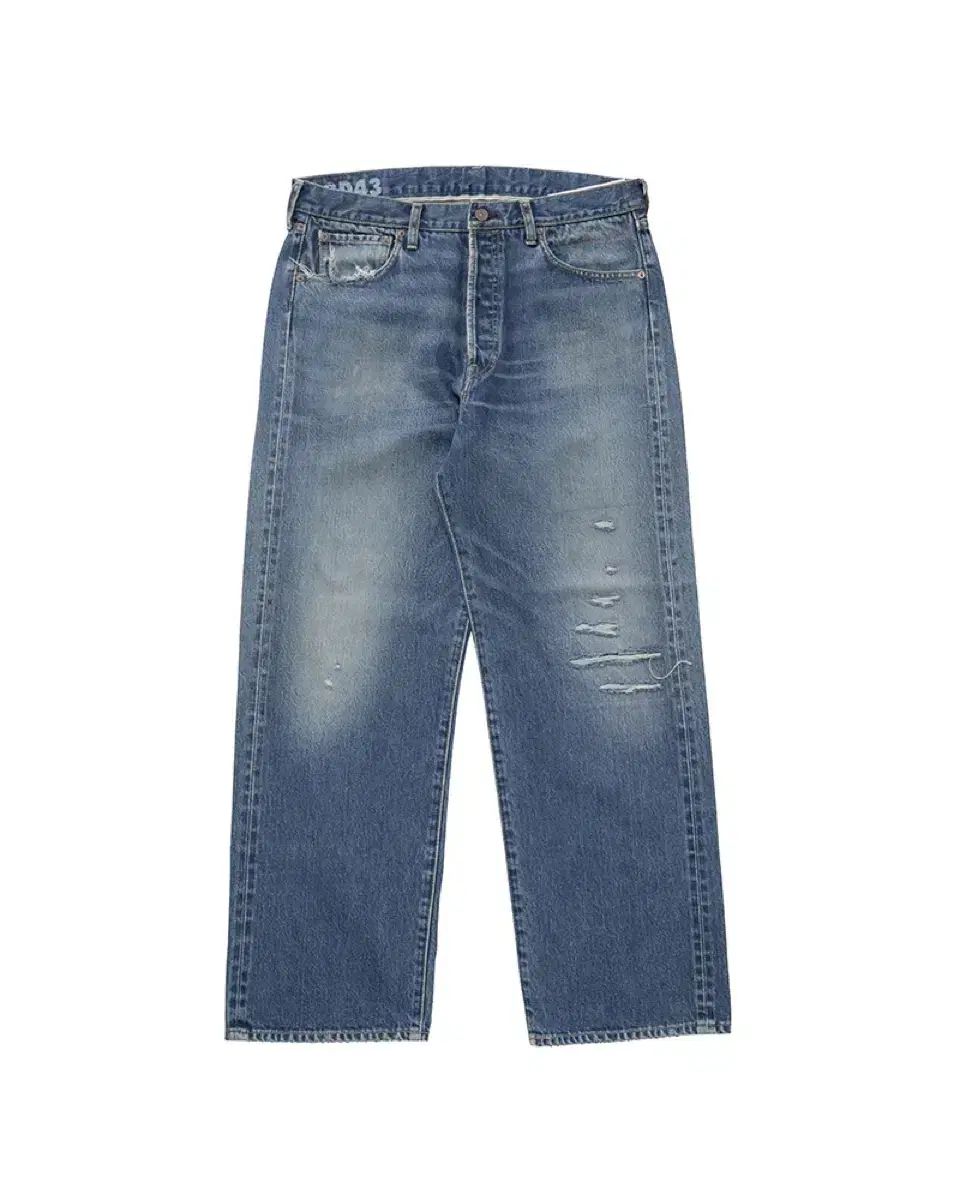 34/30 VISVIM ビズビム 01 WIDE DMGD-43 新品
