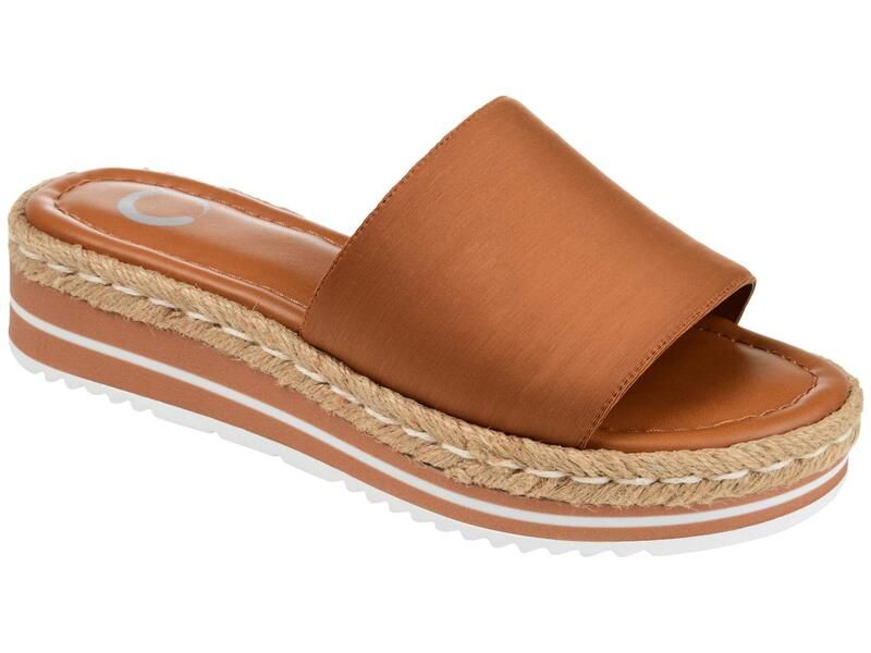 ジュルネ コレクション レディース シューズ ヒール サンダル Journee Collection Comfort Foam Rosey Sandal Tan タン