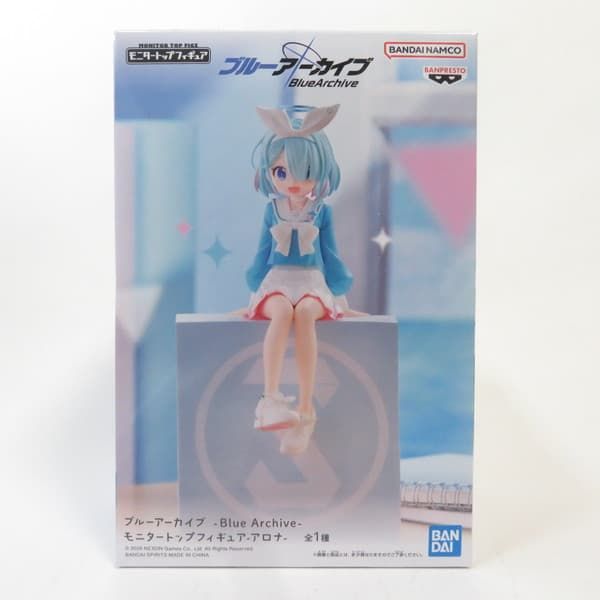 中古 未開封品 モニタートップフィギュア ブルーアーカイブ -Blue