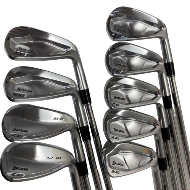 【中古】 ダンロップ SRIXON ZXi7 10S アイアンセット IR Dynamic Gold (フレックスS) メンズ 男性用 右利き 右用 Cランク ゴルフクラブ