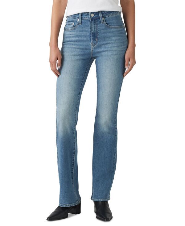 リーバイス レディース シューズ ブーツ・レインブーツカット ジーンズ ハイウエスト Levis 725 HighWaist Classic Stretch 32 Bootcut Jeans Eter