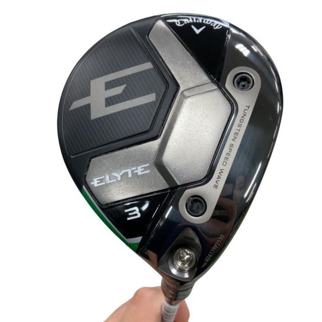 【中古】 キャロウェイ ELYTE 3W フェアウェイウッド FW VENTUS GREEN 50 for CW(ELYTE FW) (フレックスS) メンズ 男性用 右利き 右用 Cランク ゴルフクラブ