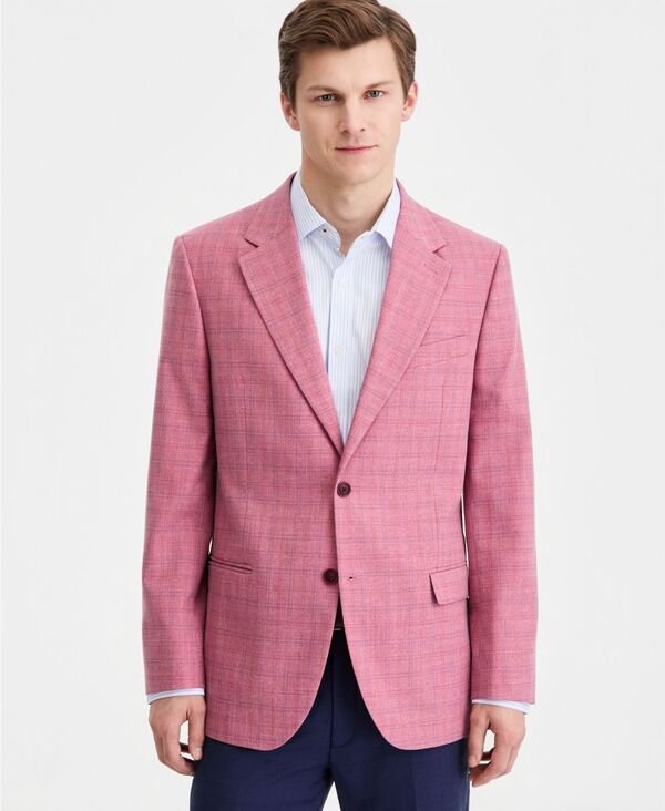 ナウティカ メンズ アウター ジャケット・ブルゾン コート Nautica Mens ModernFit Sport Coat Pink ピンク