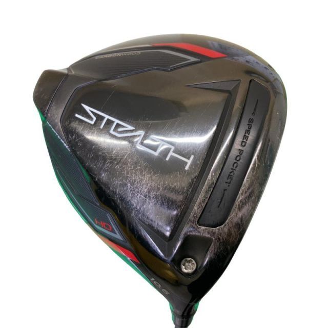 【中古】 テーラーメイド STEALTH HD 10.5° ドライバー DR 純正特注シャフト (フレックスS) メンズ 男性用 右利き 右用 Dランク ゴルフクラブ