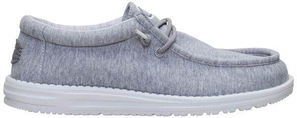 ヘイデュード メンズ シューズ スニーカー ジャージー Hey Dude Mens Wally Stretch Jersey Shoes Grey グレー