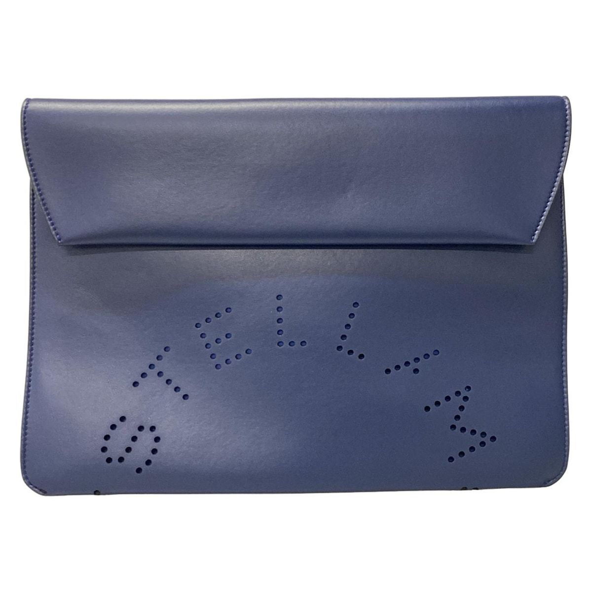 stellamccartney(ステラマッカートニー) クラッチバッグ 559661 ネイビー×黒
