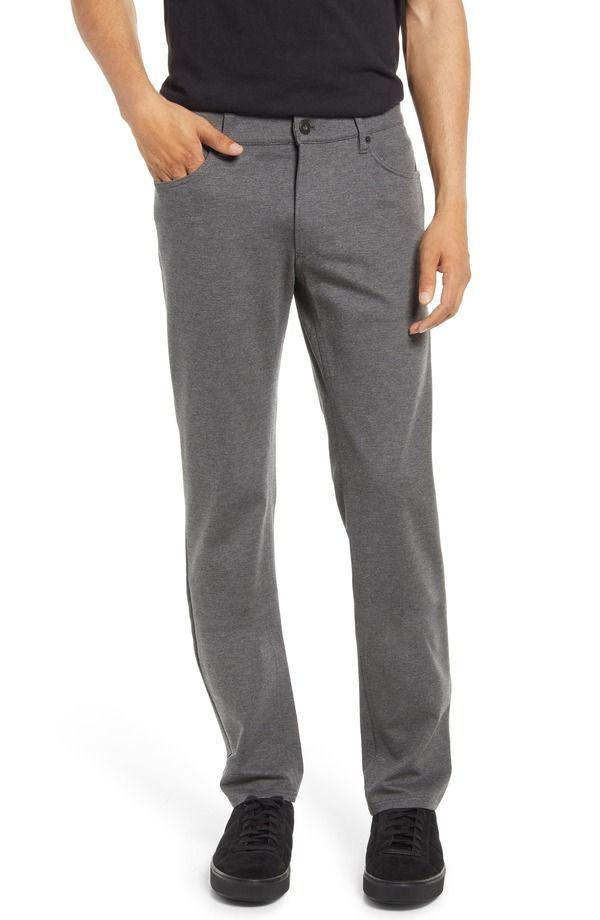 ブラックス メンズ ボトムス カジュアルパンツ ニット Brax Chuck Stretch Knit Five Pocket Pants Graphit