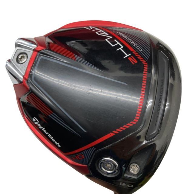 【中古】 テーラーメイド STEALTH2 HD 9° ドライバー DR 純正特注シャフト (フレックスS) メンズ 男性用 右利き 右用 Cランク ゴルフクラブ