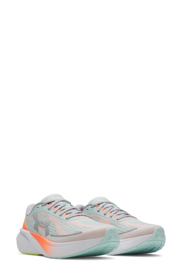 アンダーアーマー レディース シューズ スニーカー Under Armour UA Velociti Pace Running Shoe Refresh Mint Tangerine タンジェリン