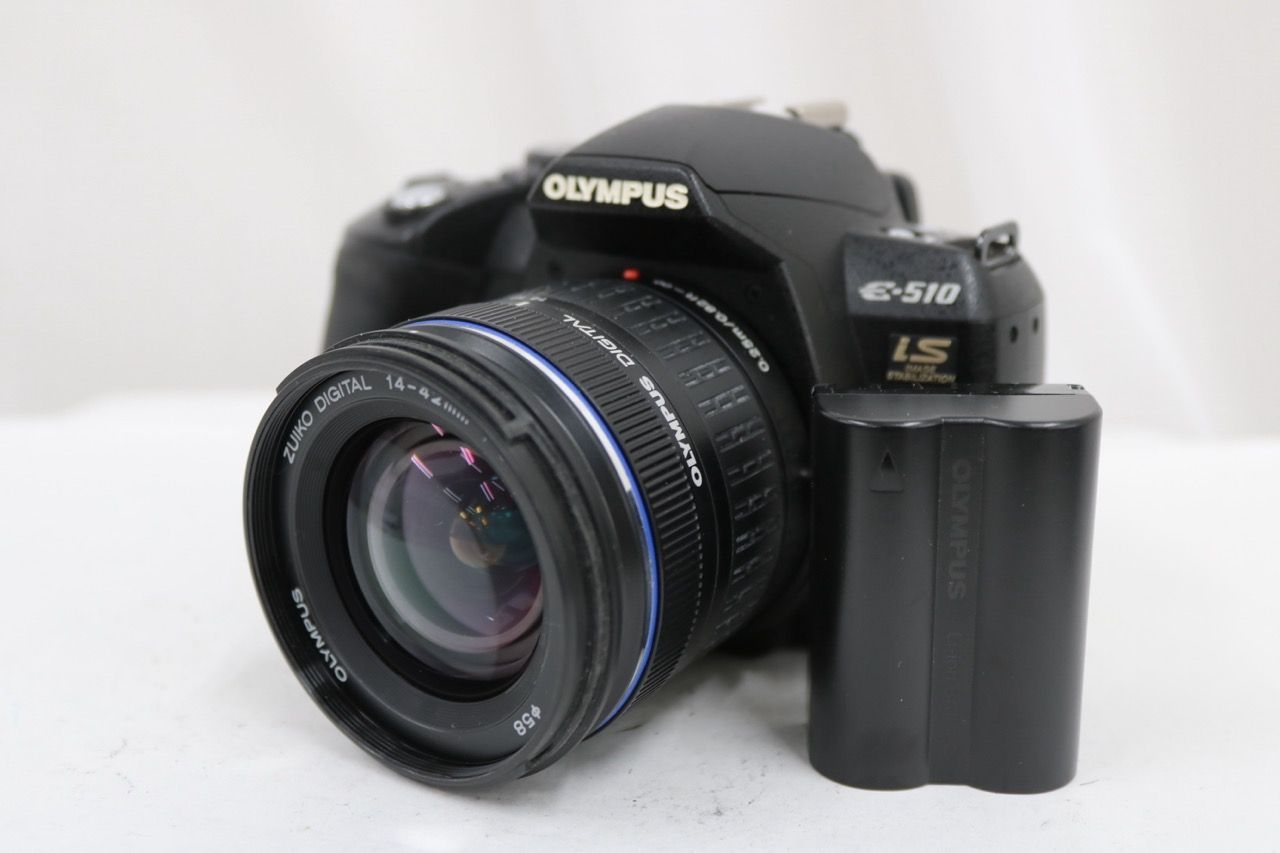 【返品保証】 オリンパス Olympus E-510 ZUIKO DIGITAL 14-42mm F3.5-5.6 バッテリー付き デジタル一眼 e14299