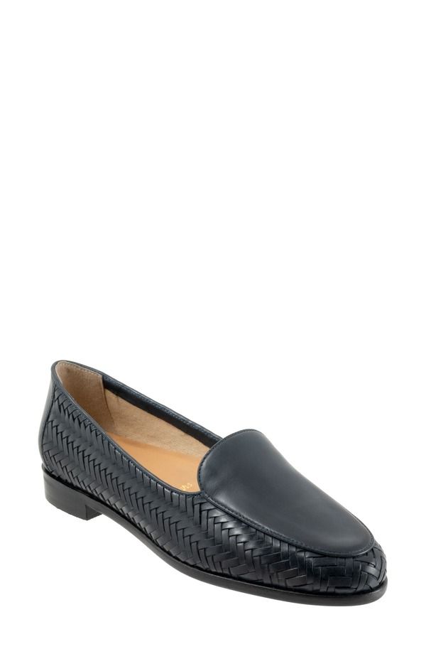 トロッターズ レディース シューズ スリッポン・ローファー Trotters Lyric Loafer Navy ネイビー