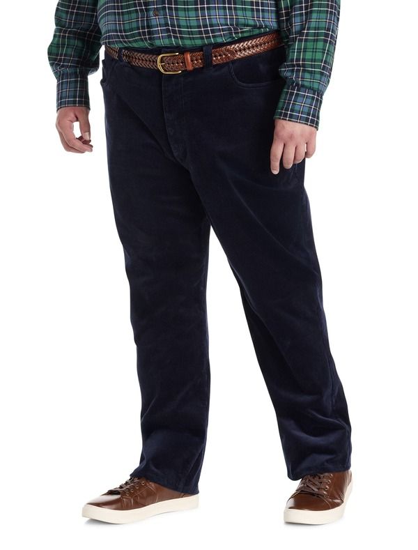 ナウティカ メンズ ボトムス カジュアルパンツ コーデュロイ トール Nautica Big Tall 5Pocket Stretch Corduroy Pants Navy Seas ネイビー
