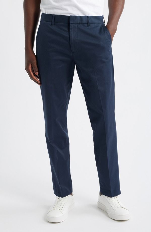 ボノボス メンズ ボトムス カジュアルパンツ スリムフィット Bonobostretch Weekday Warrior Slim Fit Dress Pants Monday Blues