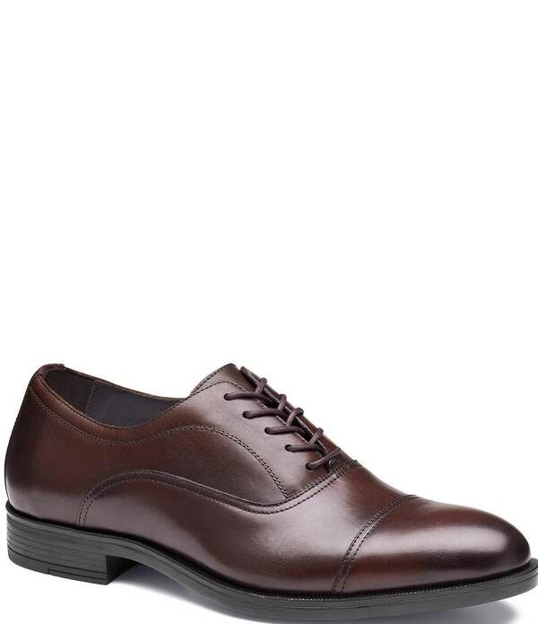 ジョンストンアンドマーフィー メンズ シューズ オックスフォード キャップ レザー Johnston Murphy Mens Conlin Leather Cap Toe Oxfords Espres