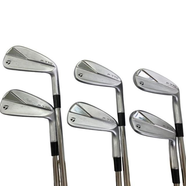 【中古】 テーラーメイド Taylor Made P・770(2023) 6S アイアンセット IR Dynamic Gold EX TOUR ISSUE (フレックスS) メンズ 男性用 右利き 右用 Cランク ゴルフクラブ