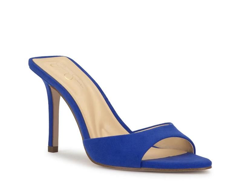 ジェシカシンプソン レディース シューズ サンダル Jessica SimpsonDravie Sandal Blue Synthetic ブルー
