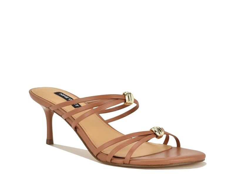 ナインウェスト レディース シューズ サンダル Nine WestGrece Sandalight Brown ブラウン