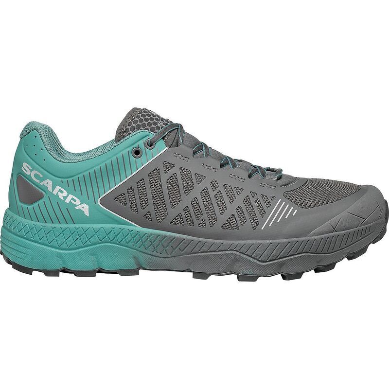 スカルパ メンズ シューズ スニーカー Scarpa Spin Ultra Running Shoe Mens IronDeep Sea
