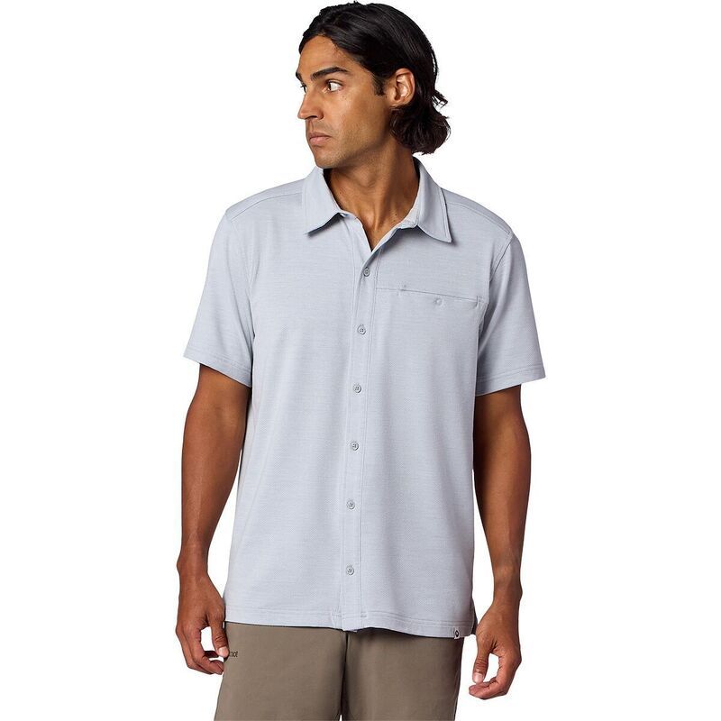マーモット メンズ トップス シャツ ボタンダウン Marmot Sereno Button Down Shirt Mensleet Storm Heather ヘザー 17,136円