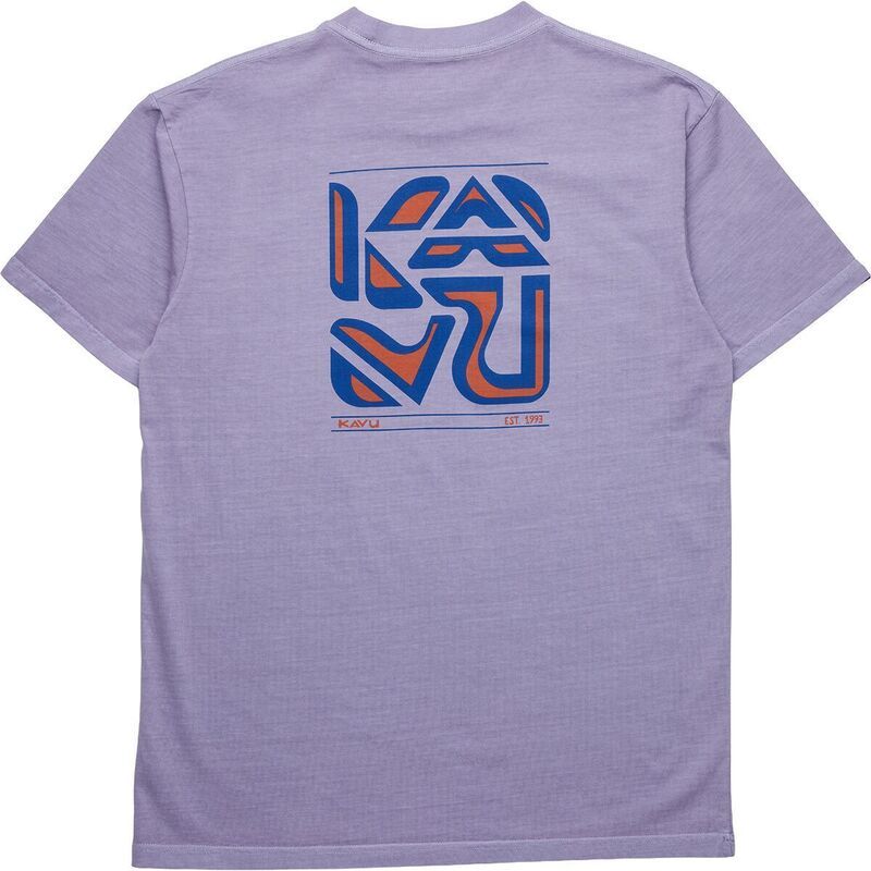 カブー メンズ トップス Tシャツ KAVU Cubed TShirt Mens Dusted Grape グレープ