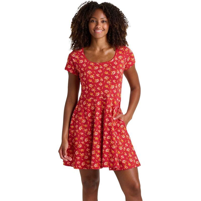 ドード アンドコー レディース トップス ワンピース ToadCo Abele Dress Womens Crabapple Print