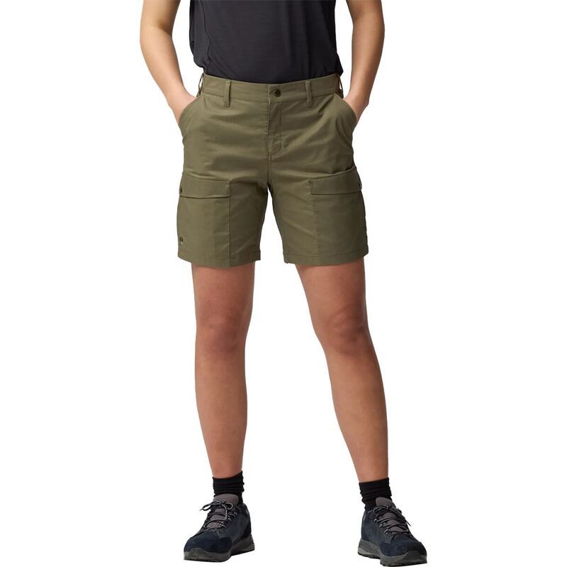 フェールラーベン レディース ボトムス ハーフパンツ・ショーツ Fjallraven Abisko Hybrid Trail Short Womens Laurel Green グリーン