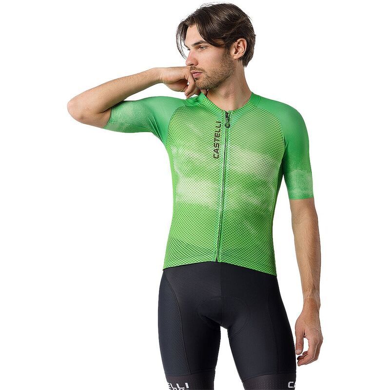 カステリ メンズ トップス Tシャツ ジャージー Castelli Climbers AC Limitedition Jersey Mens Kelly Green グリーン